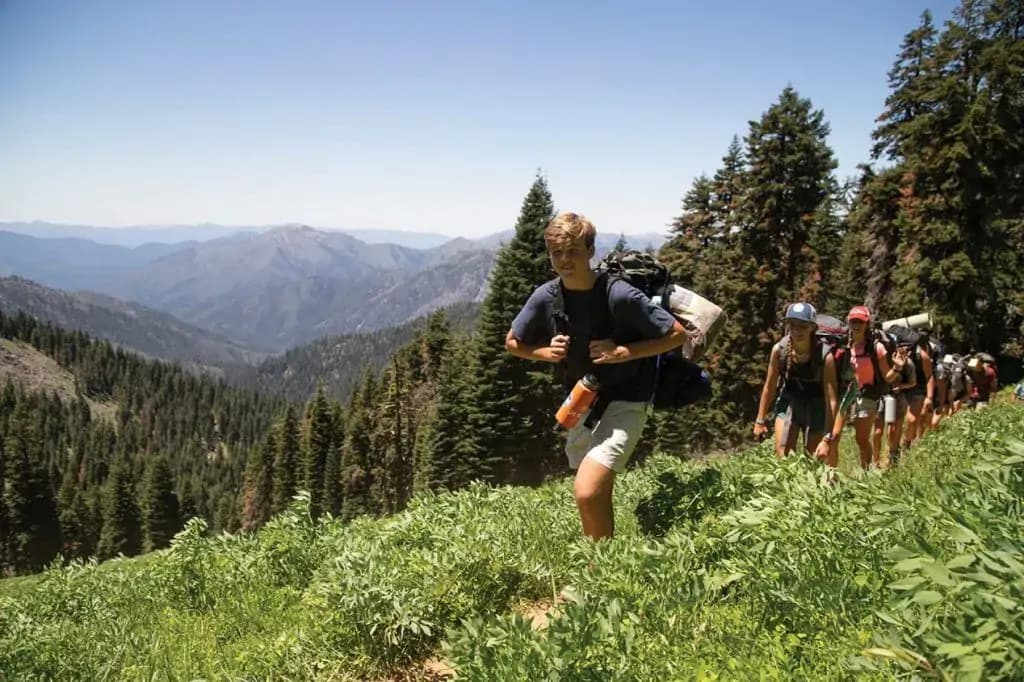 Wilderness hiking at JH Ranch California